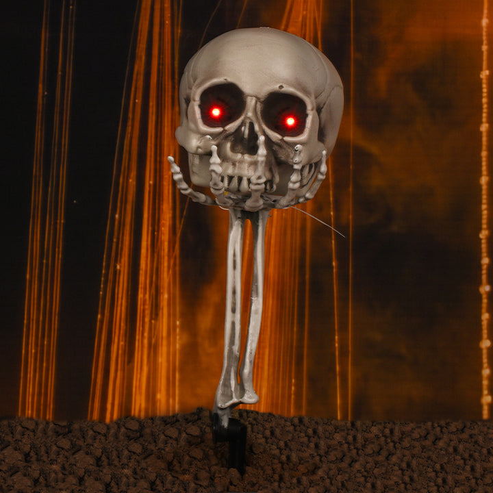 Creepy Decorative Skeleton Head Prop Kalsten