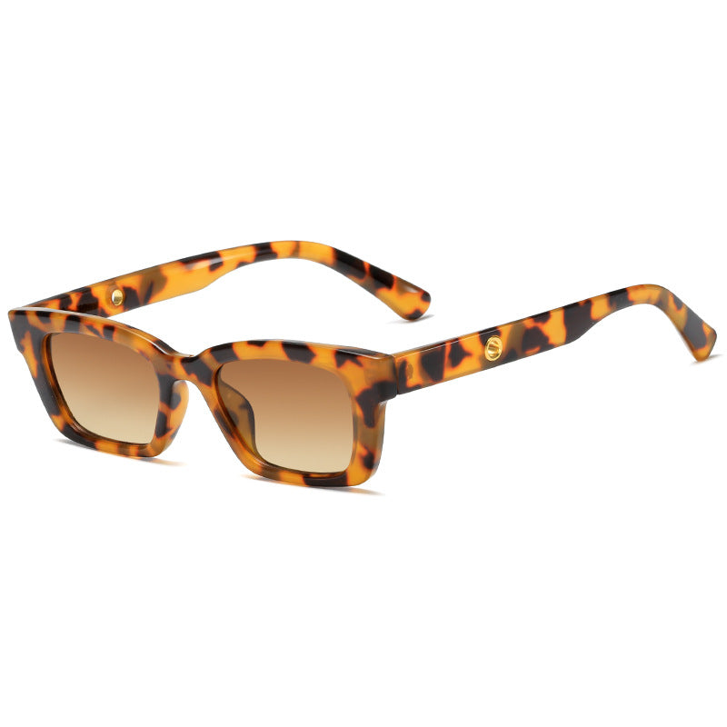 Women's trendy square sunglasses in vintage style Kalsten