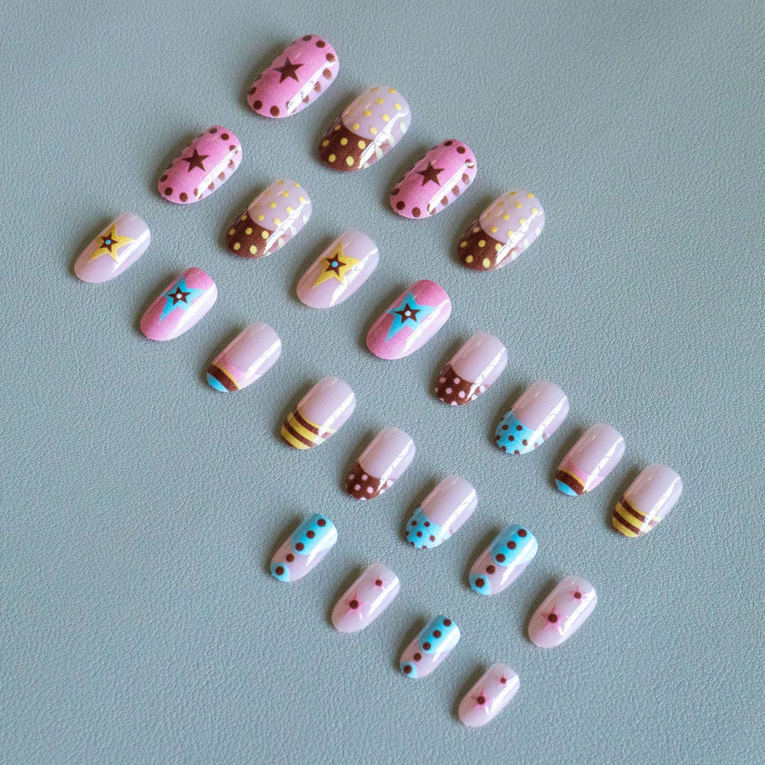 Creative Star-Design Nail Art Kit