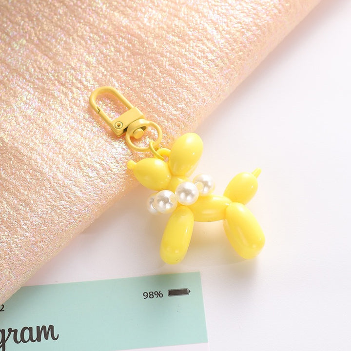 Playful keychain with balloon dog and beads Kalsten