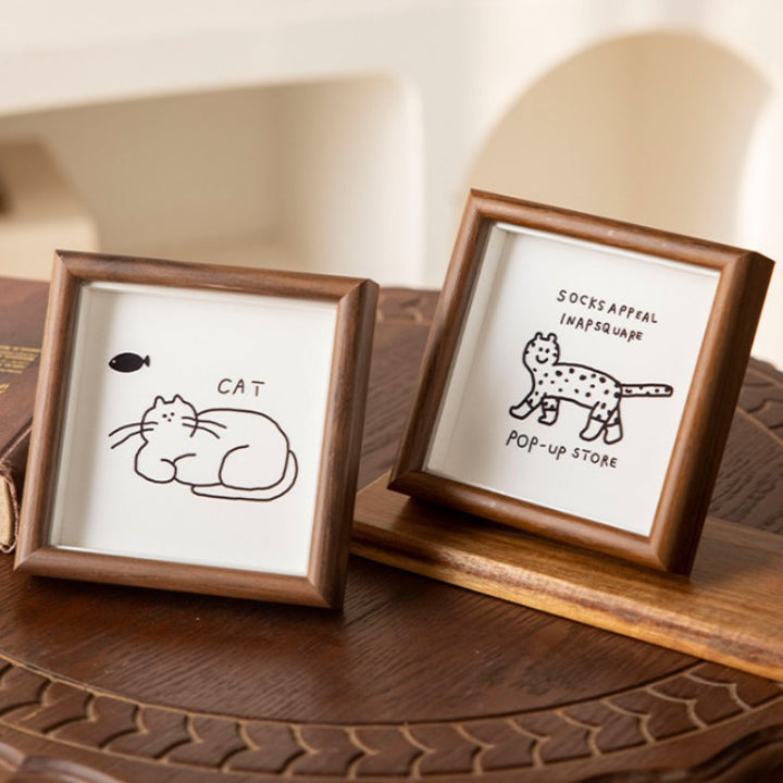 Artistic Nature-Themed Photo Frame for Home