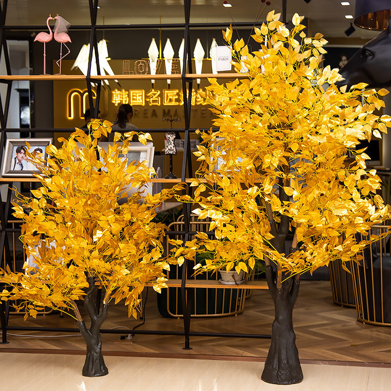Artificial Yellow Leaf Tree Kalsten