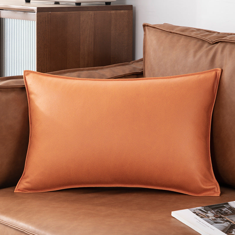 Luxurious Faux Leather Cushion