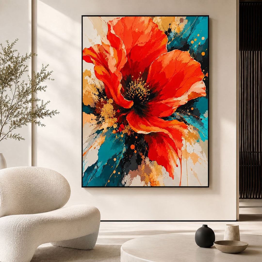 Decorative Floral Canvas Art