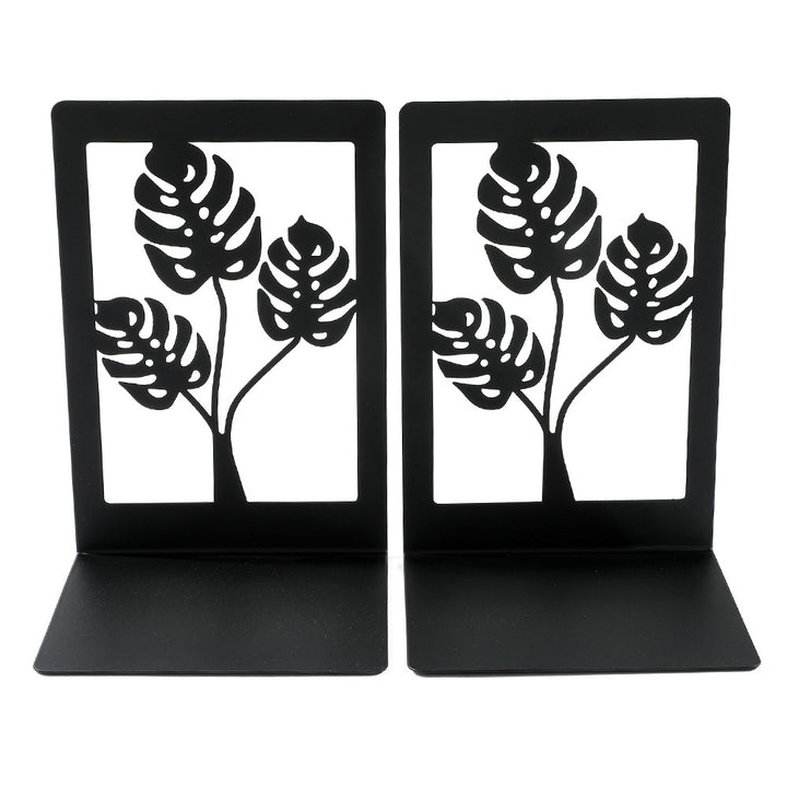 Decorative Plant-Themed Bookends