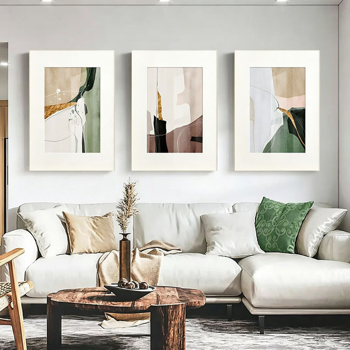 Modern Abstract Framed Wall Art