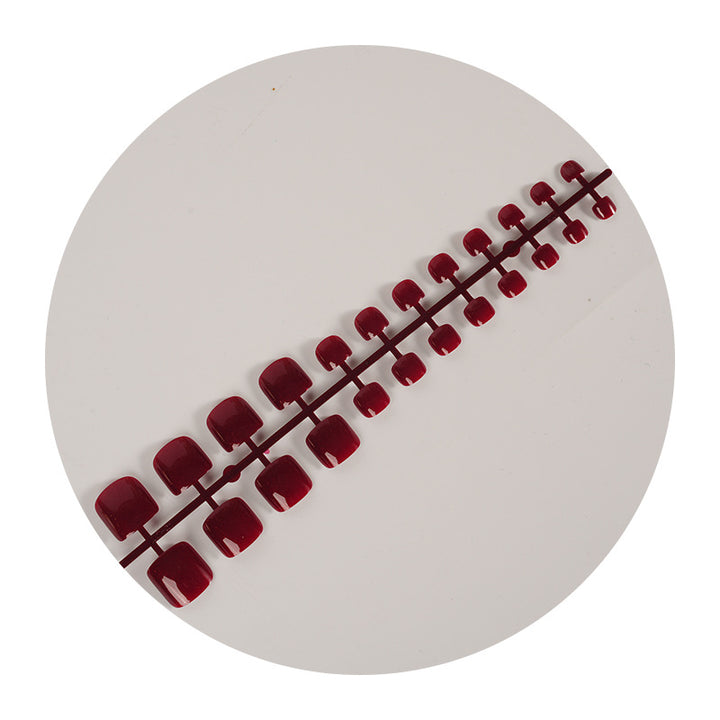 Stylish Glossy Press-On Nail Set Kalsten