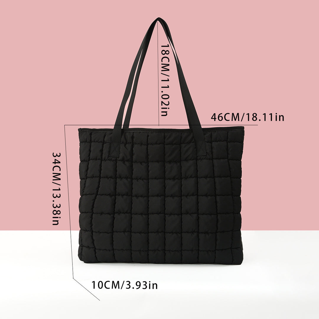 Multifunctional Quilted Tote Bag Kalsten
