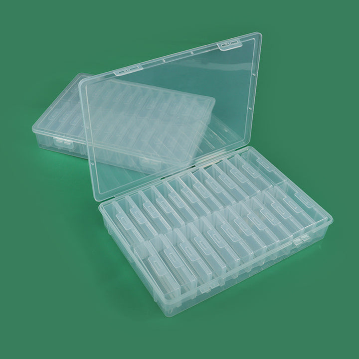 Multi-Division Transparent Craft Storage Box Kalsten