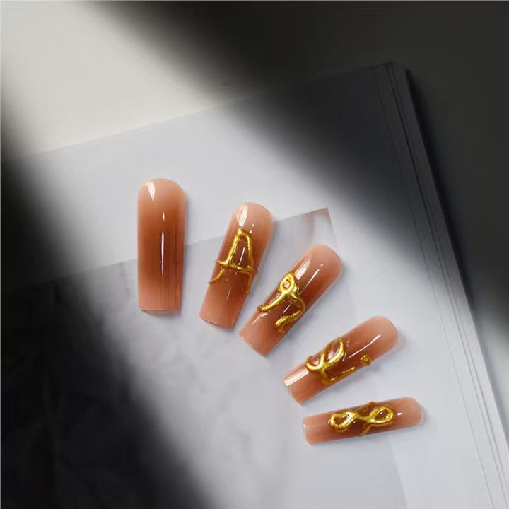 Elaborate Customizable Acrylic Nail Set Kalsten
