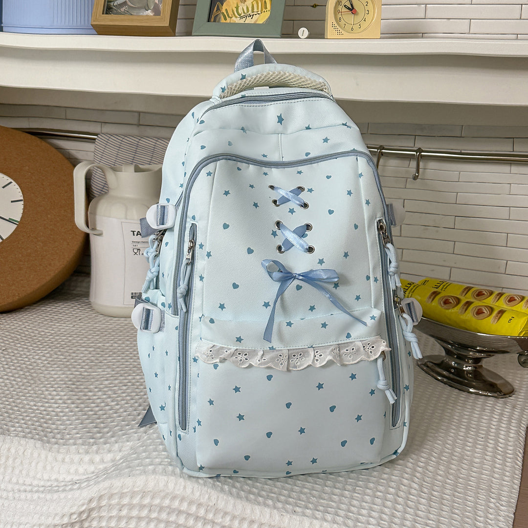 Decorative Star-Patterned Backpack Kalsten 1791205780