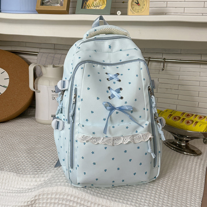 Decorative Star-Patterned Backpack Kalsten 1791205780