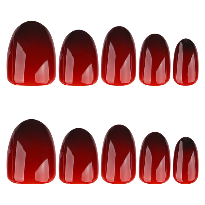 Artificial Nail Art with Elegant Ombre Effect Kalsten