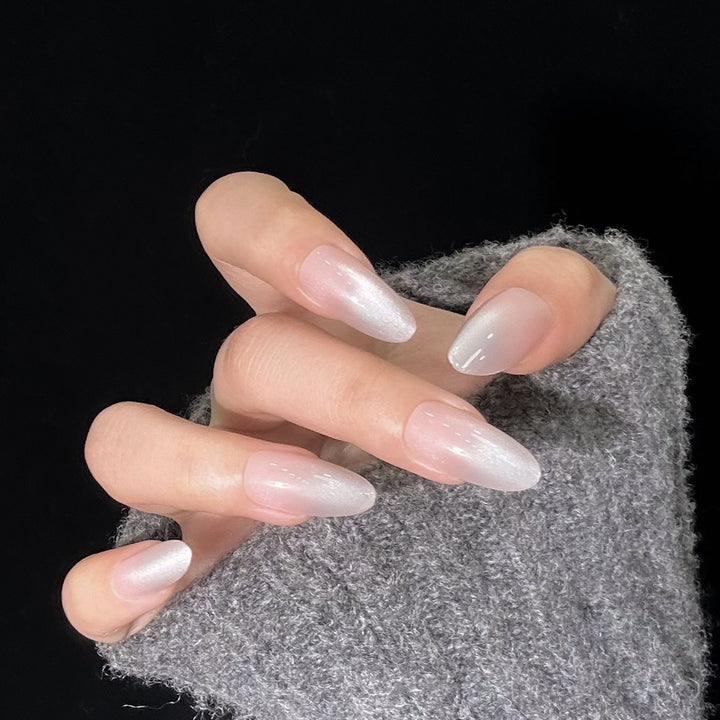 Elegant Long-Finish Press-On Nail Set