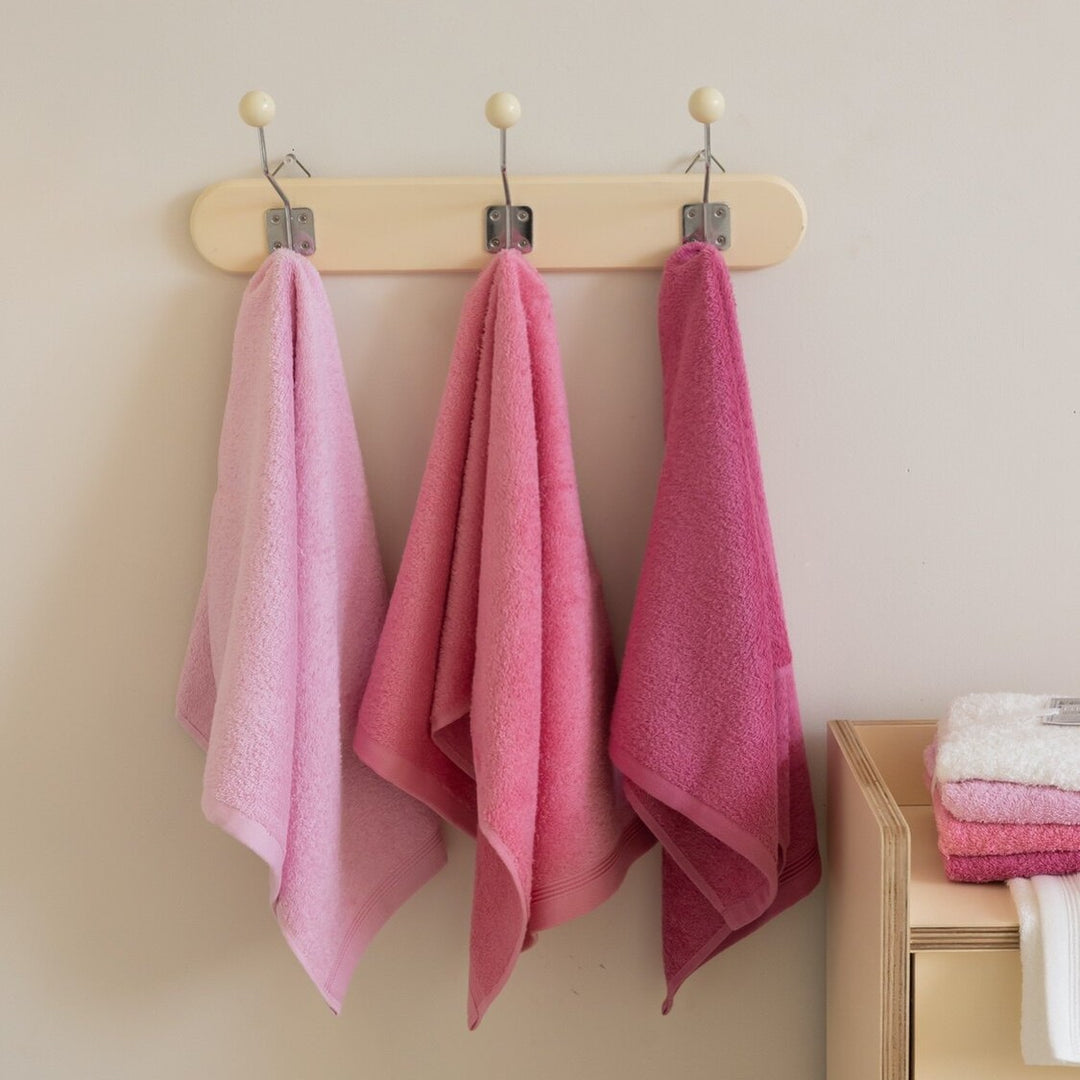 Soft cotton terry towel series with high absorbency