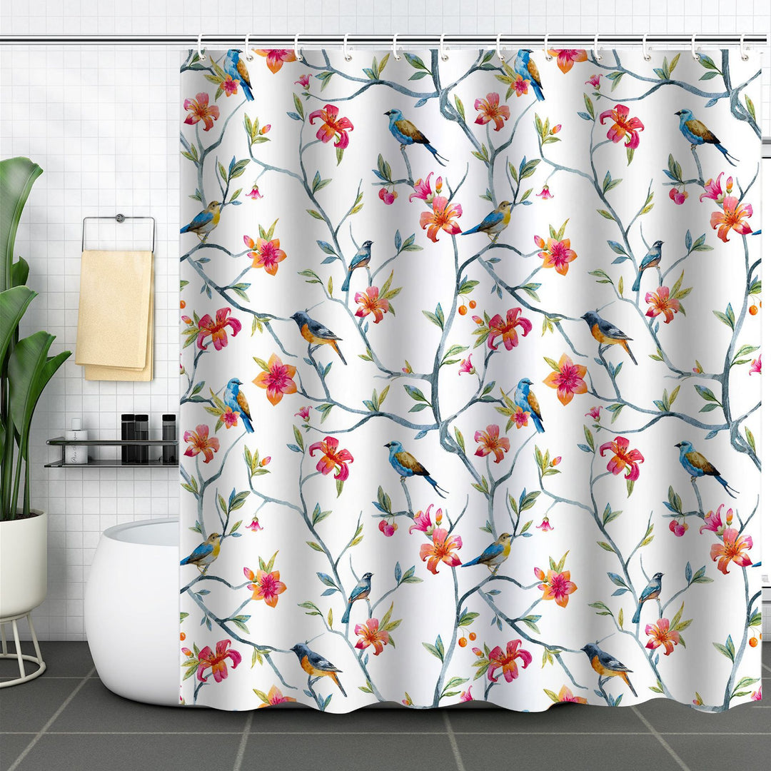 Nature-Inspired Shower Curtain Kalsten