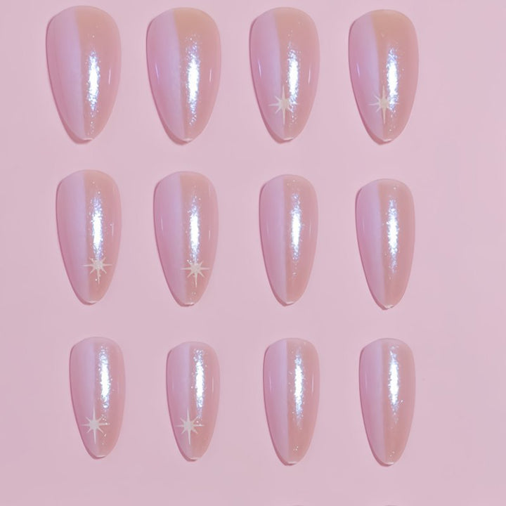Glossy Nail Art Press-On Tips Kalsten