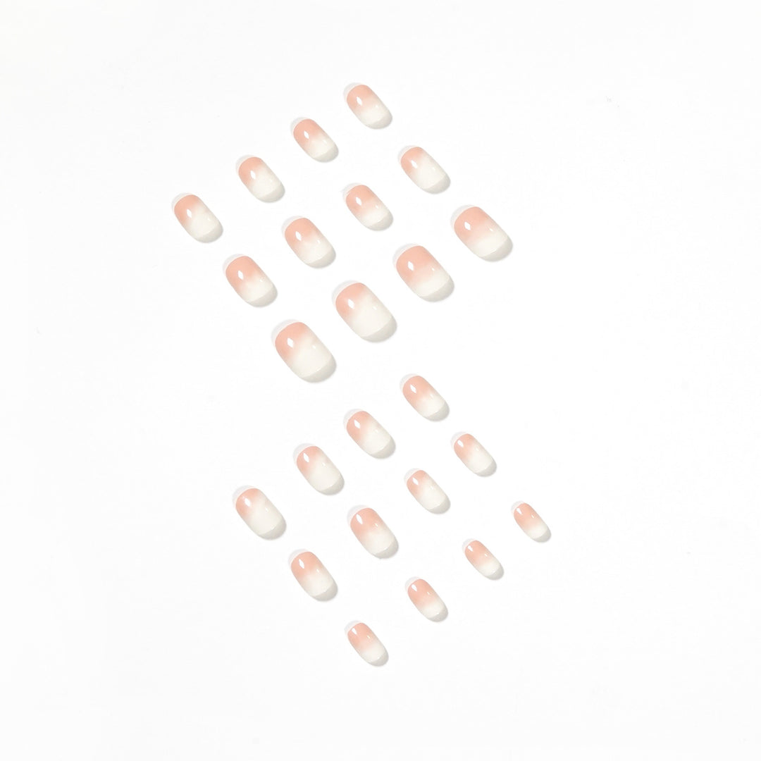 Elegant Nail Extensions in Modern Ombre Style Kalsten