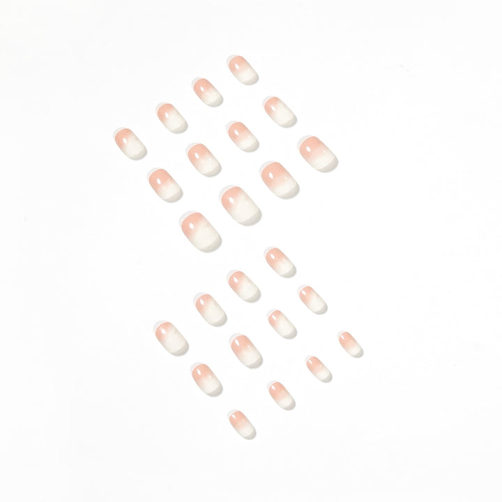 Elegant Nail Extensions in Modern Ombre Style Kalsten