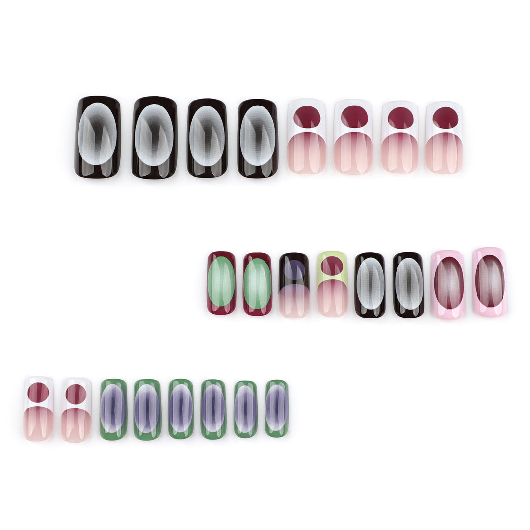 Artful Nail Art with Geometric Designs Kalsten