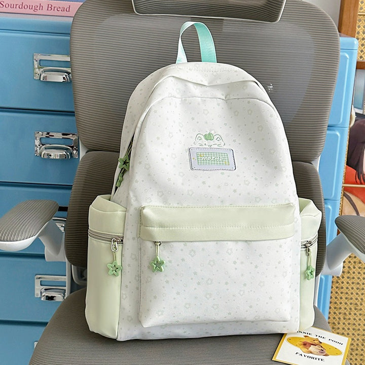 Cute Floral Embellished Backpack Kalsten