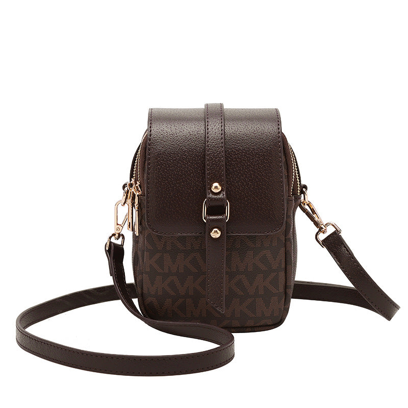 Compact Structured Crossbody Handbag