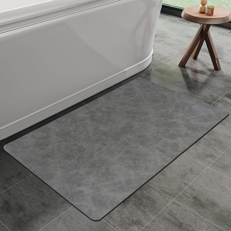 Elegant Minimalist Bathroom Mat Kalsten