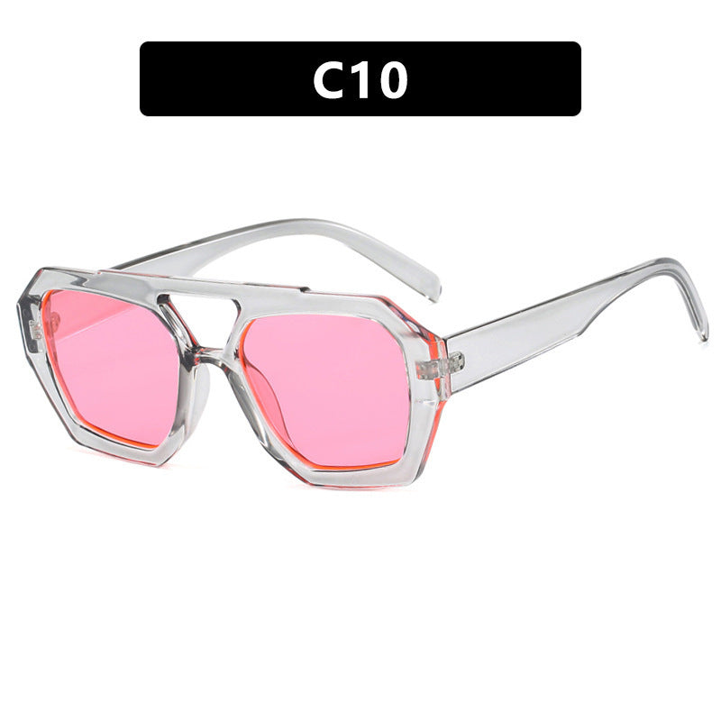 Women's geometric sunglasses with luxurious design Kalsten