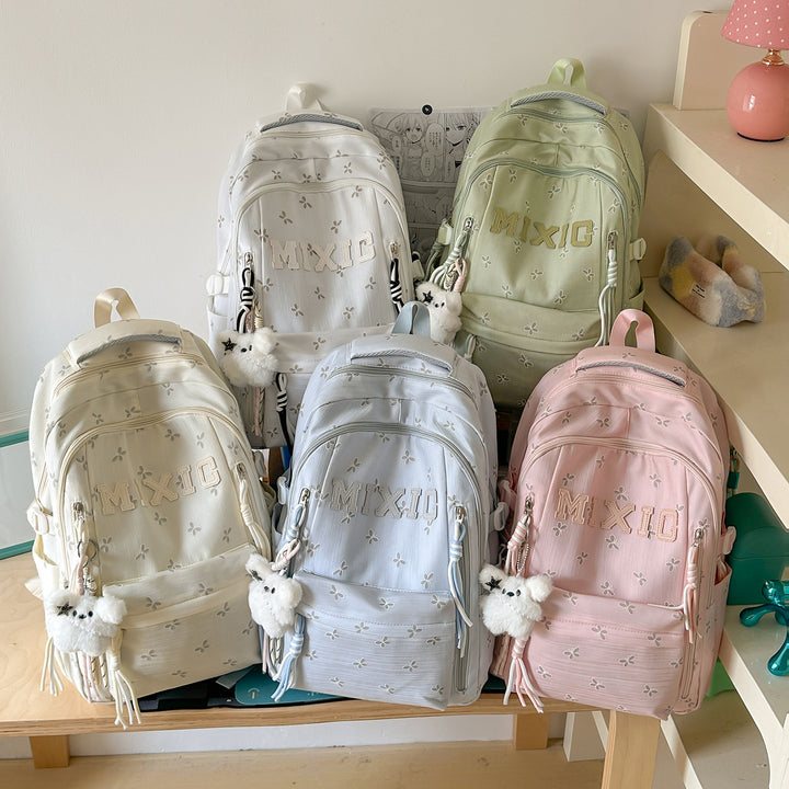 Floral Appliqué Stylish Backpack Kalsten