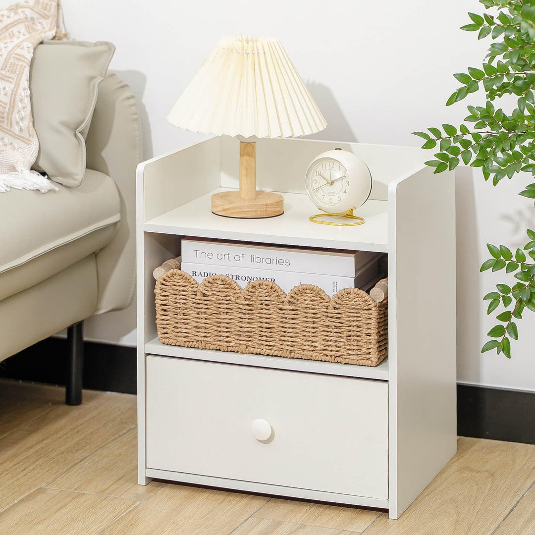 Decorative Woven Storage Basket with Scalloped Edge Kalsten 1790220477