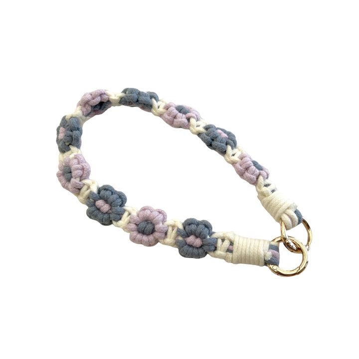 Flower Patterned Keychain Holder Kalsten