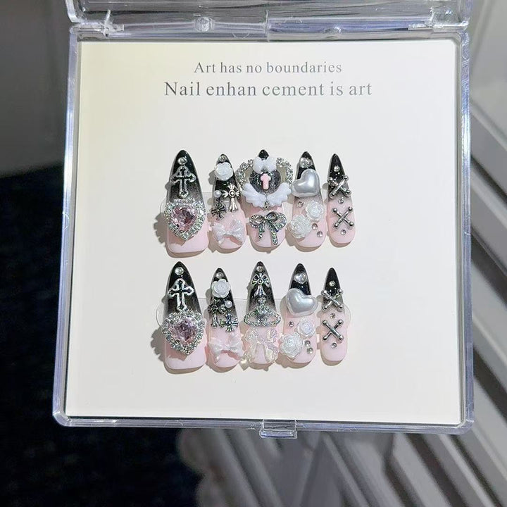 Ornate Gothic Nail Decoration Set