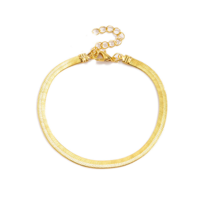 Sleek Snake Chain Bracelet Kalsten