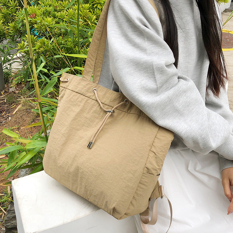 Fashionable Leisure Bag With Drawstring Kalsten