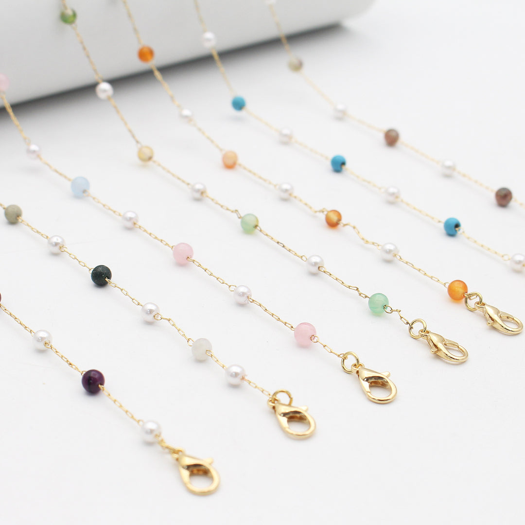 Elegant Multi-Color Eyewear Chain Kalsten
