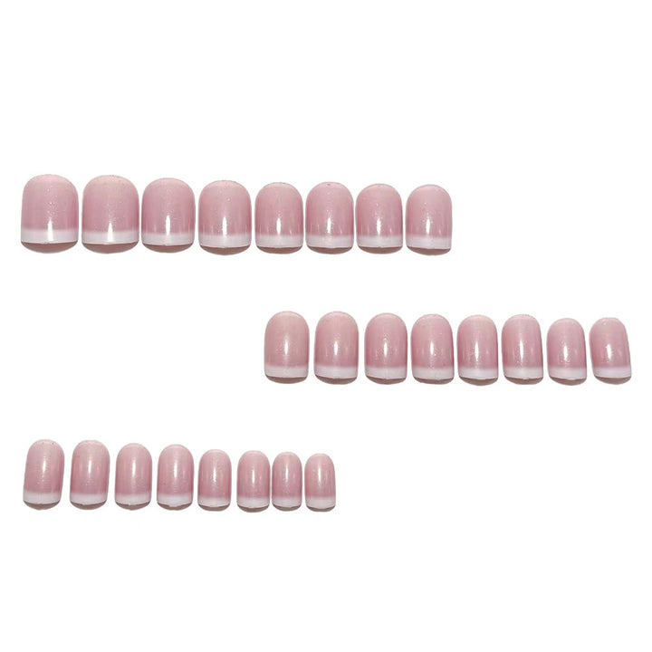 Elegant Art Nails with High Gloss French Tip Kalsten