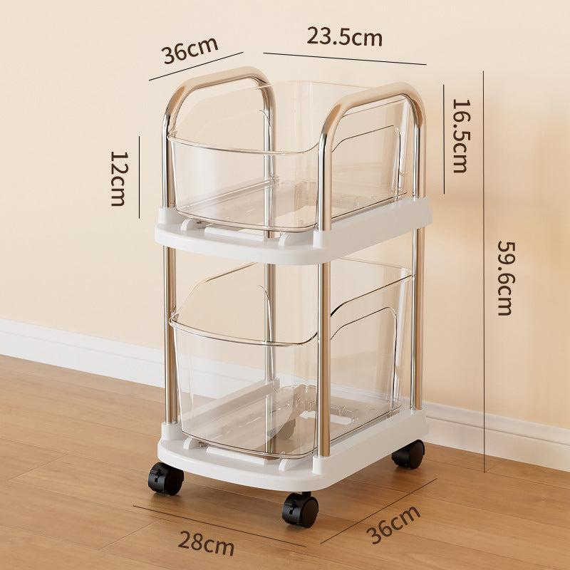 Rolling Multi-Functional Storage Cart Kalsten
