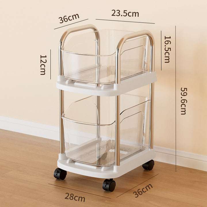 Rolling Multi-Functional Storage Cart Kalsten