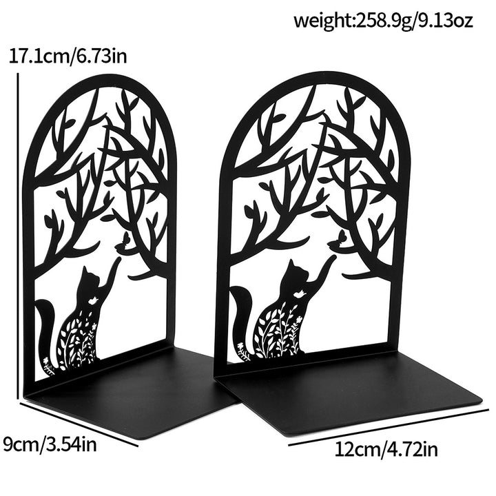 Decorative Forest Silhouette Bookends