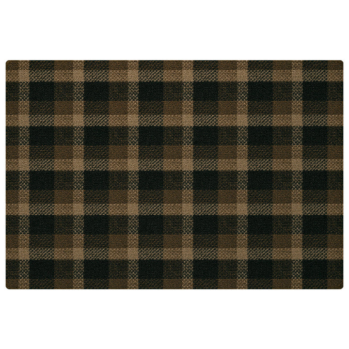 Plaid Pattern Welcome Mat Kalsten