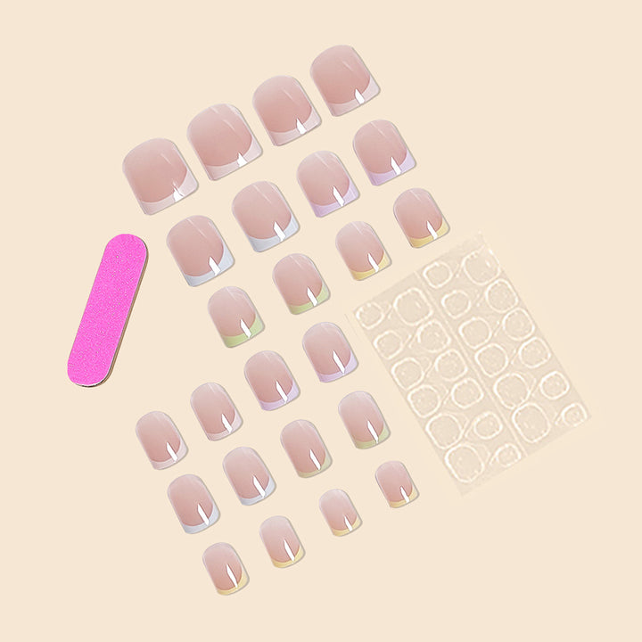 French Tip Nail Art