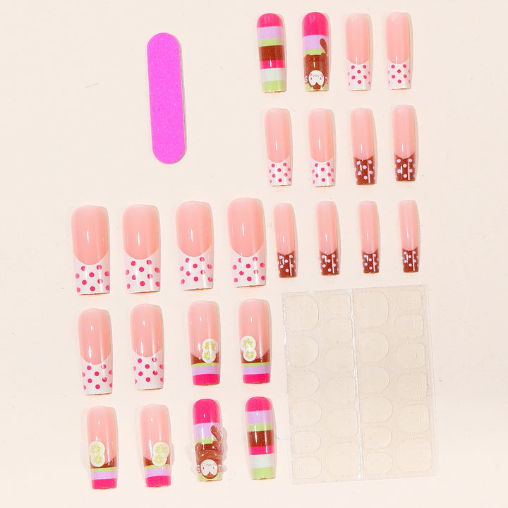 Playful 3D Fruit-Themed Nail Art Extensions Kalsten