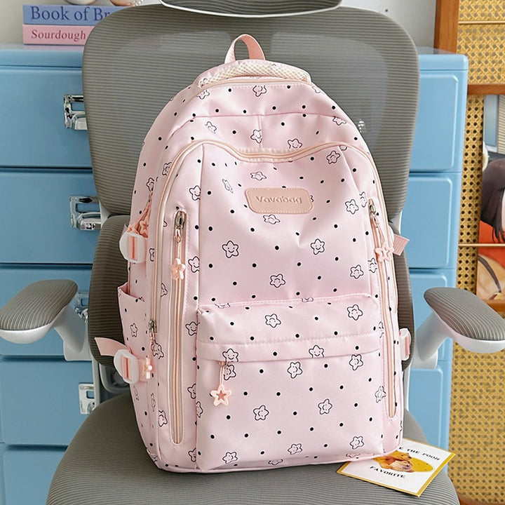 Trendy Floral Print Backpack Kalsten