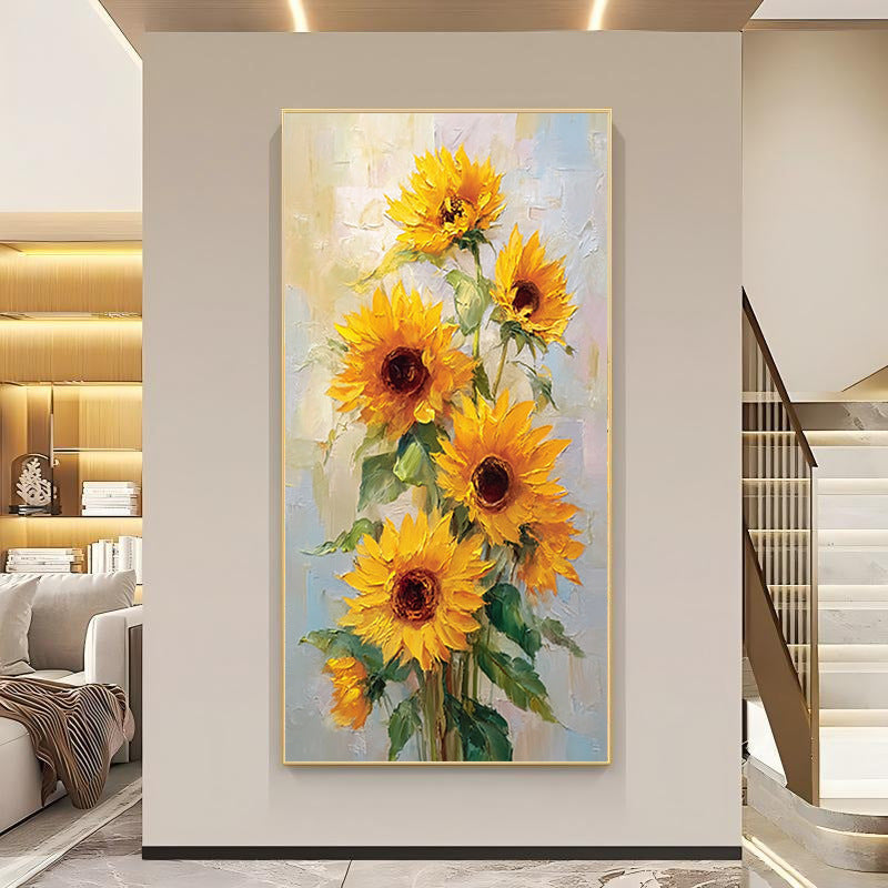 Floral Sunflower Canvas Art