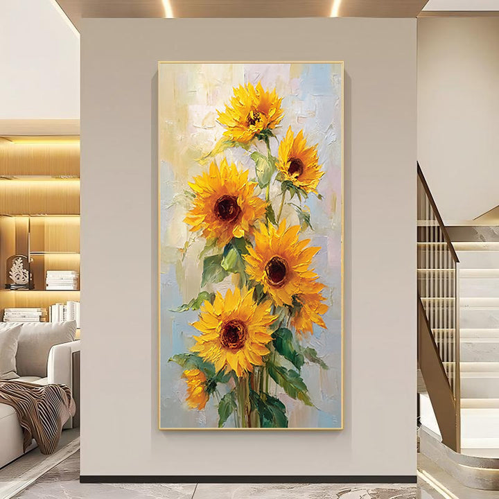 Floral Sunflower Canvas Art