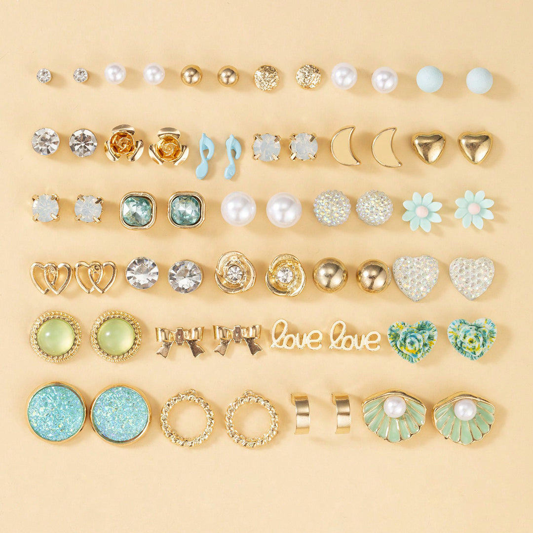 Earring set with versatile motifs Kalsten