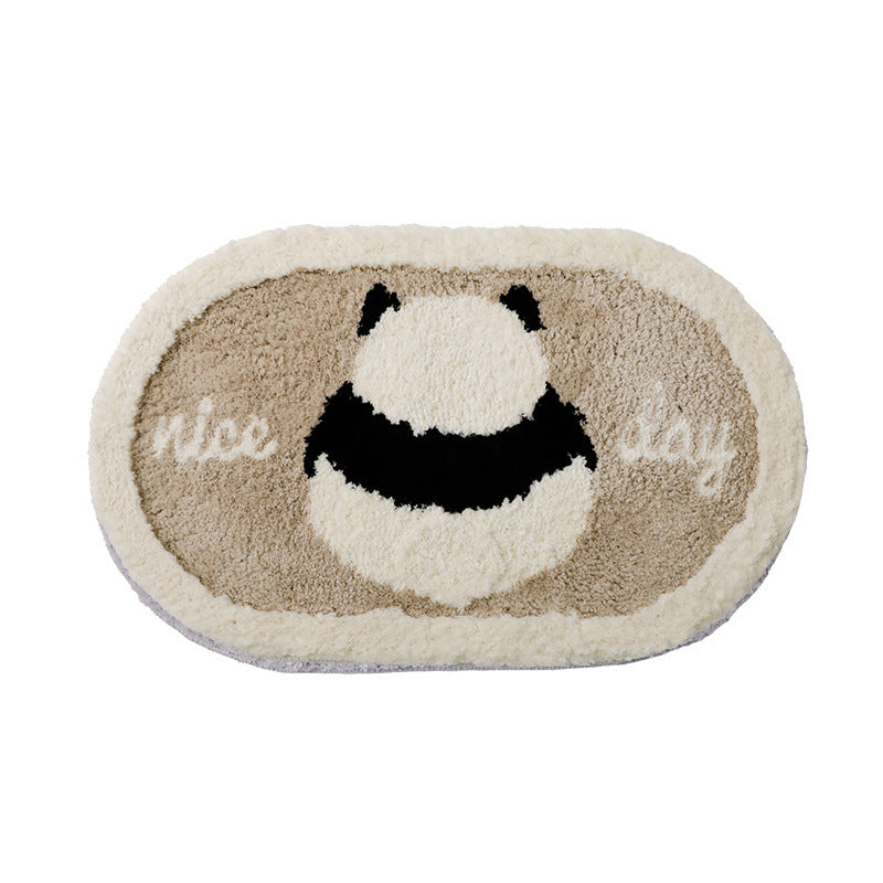 Playful Animal-Themed Bath Mat Kalsten