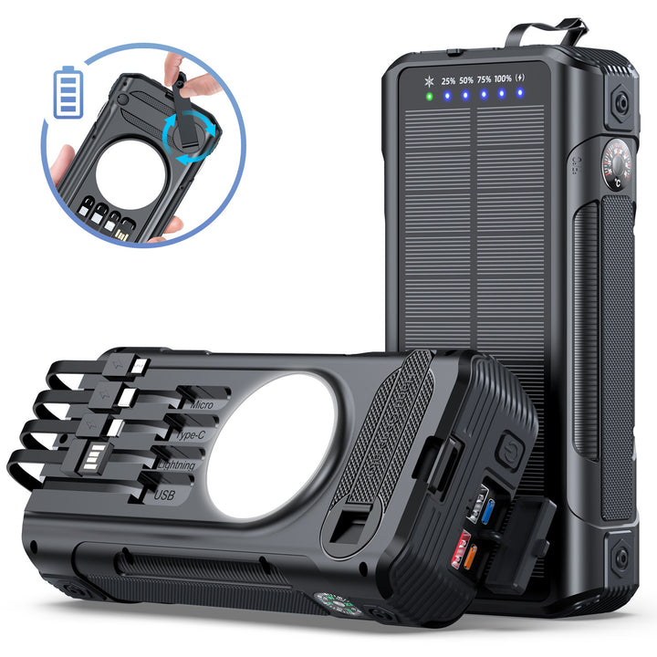 Multifunctional Solar Powerbank with LED Display Kalsten