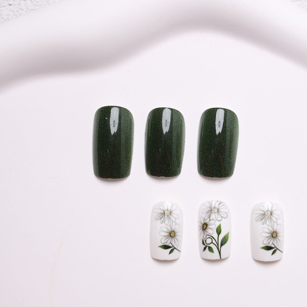 Floral Art Press-On Nails Kalsten