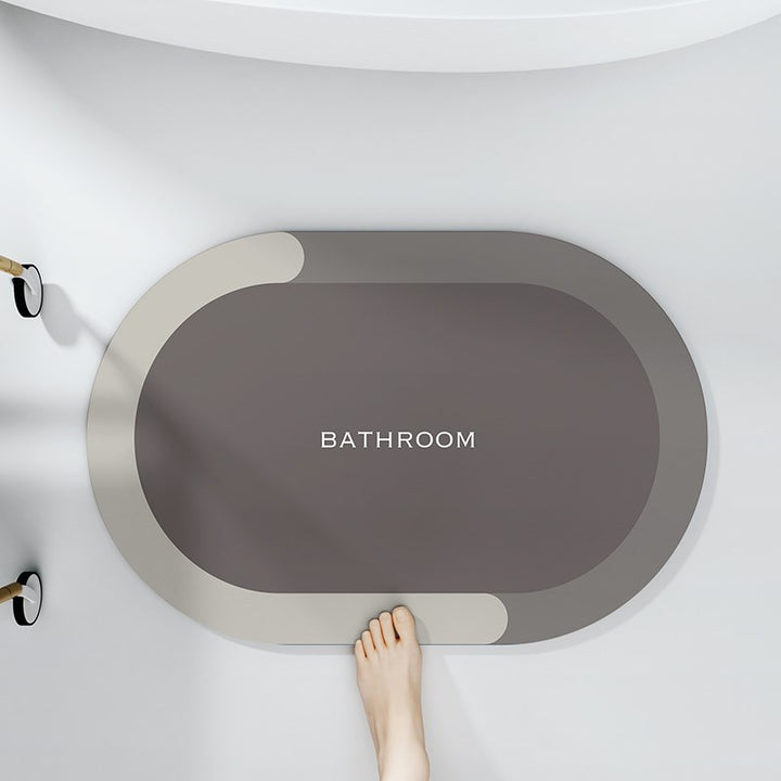 Contemporary Abstract Bathroom Mat Kalsten